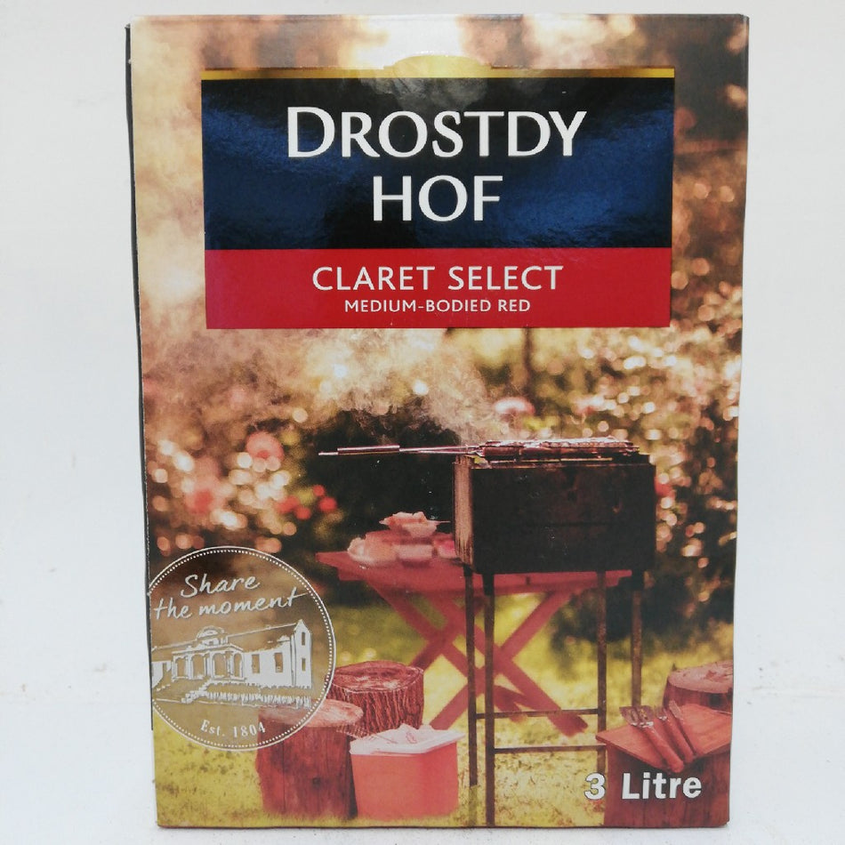 Drostdy-Hof Wine Claret Select Red 3L -