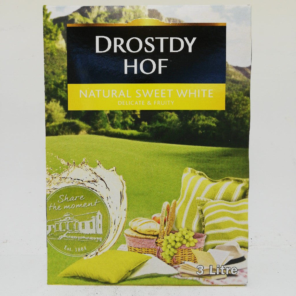 Drostdy-Hof Wine Natural Sweet White 3L -