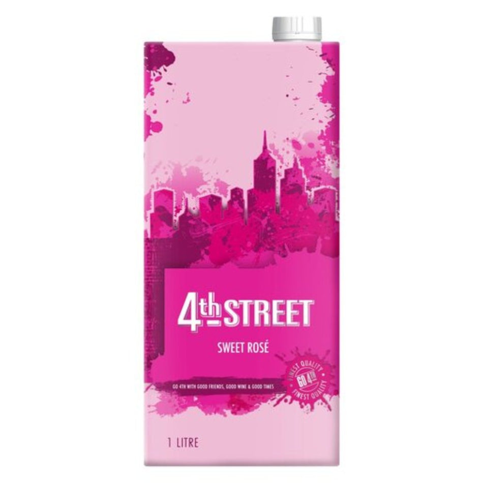 4th Street Wine Sweet Rose 1L