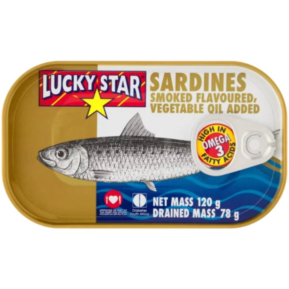 Lucky Star Sardines Smoked 120G