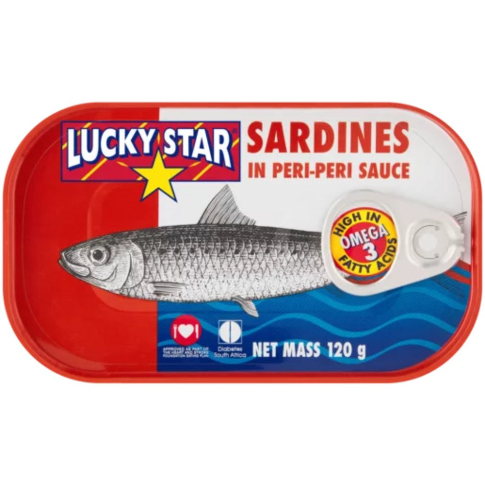 Lucky Star Sardines Peri Peri 120G