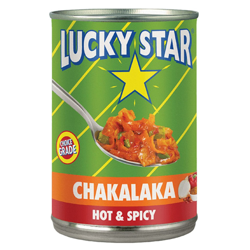 Lucky Star Chakalaka Hot & Spicy 410G