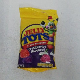Beacon Jelly Tots Craziberries 100G -