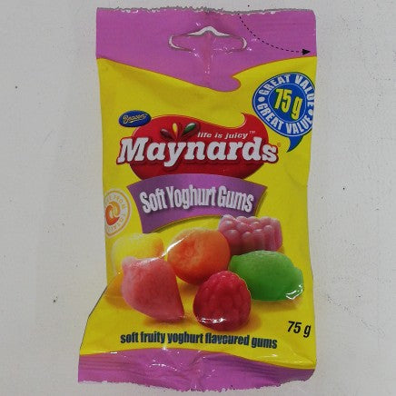 Maynards Sweets Yoghurt gums 75G