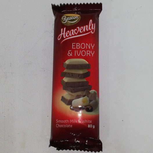 Beacon Chocolate Heavenly Ebony & Ivory 80G