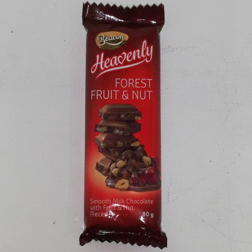 Beacon Chocolate Heavenly forest fruit & nut 80G