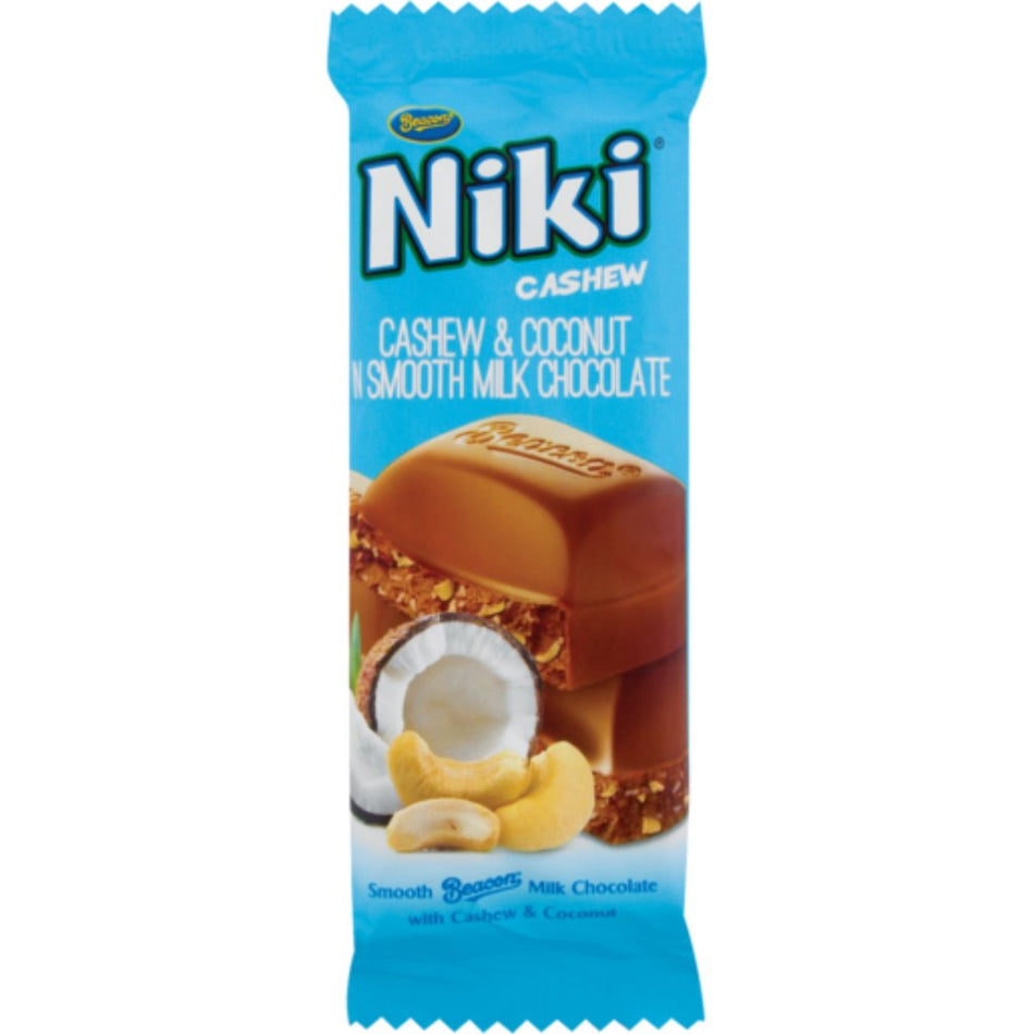 Beacon Chocolate Niki Cashew & Coconut 80G