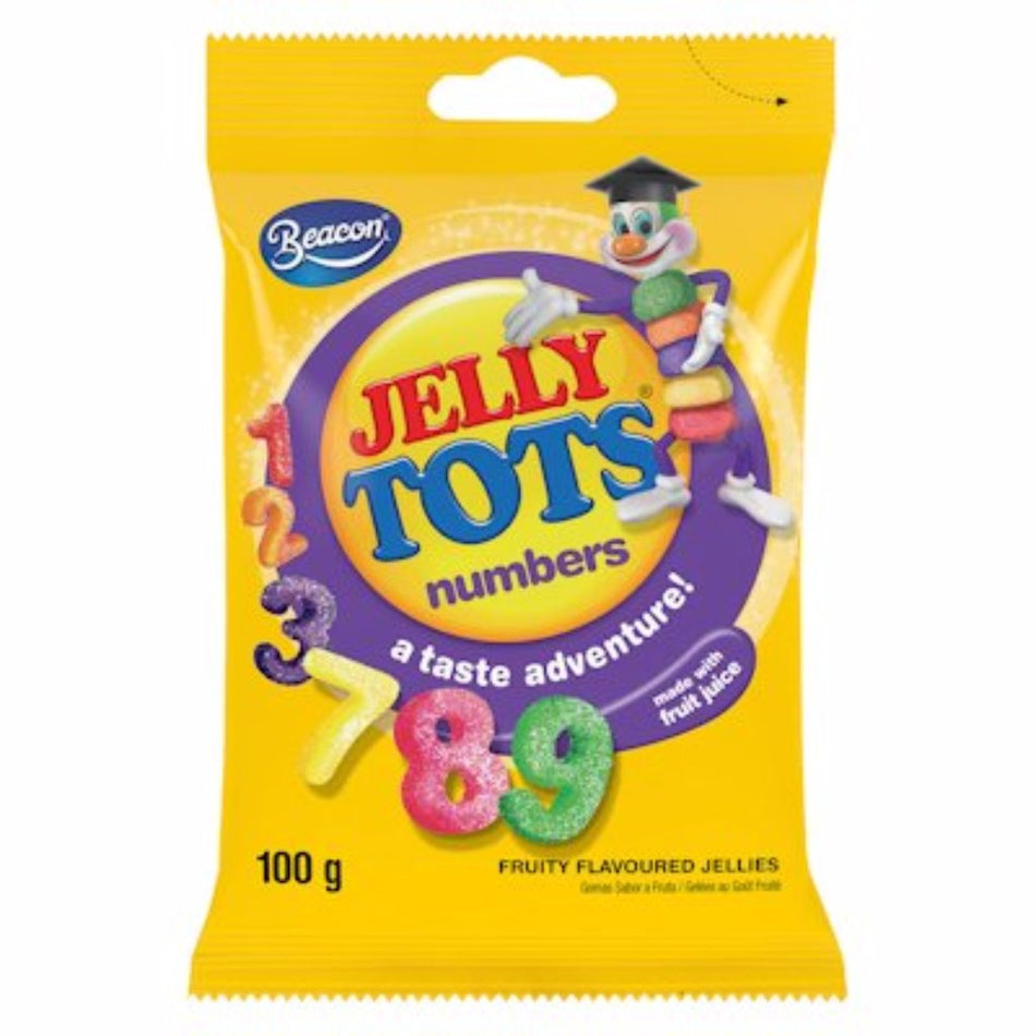 Beacon Jelly tots Numbers 100G