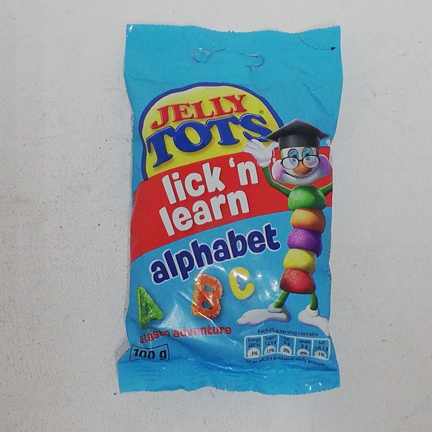 Beacon Jelly tots Lick 'n Learn Alphabet 100G