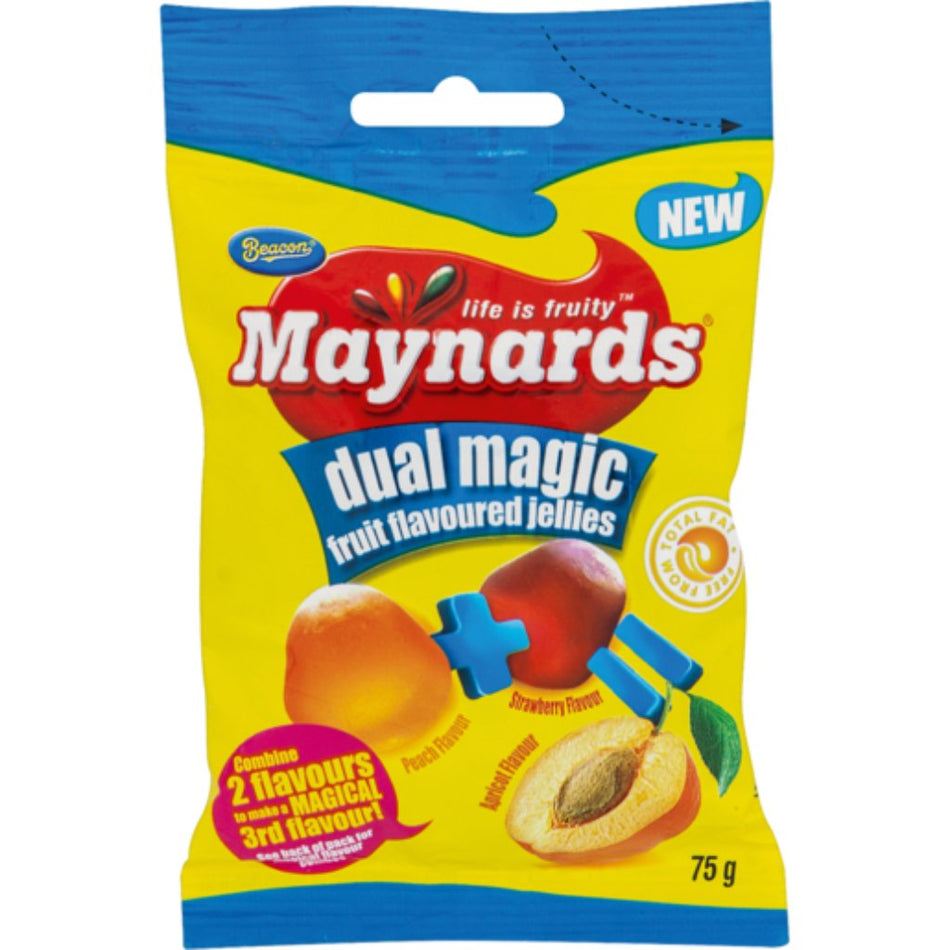 Maynards Sweets Dual Magic Fruit Jelly 75G