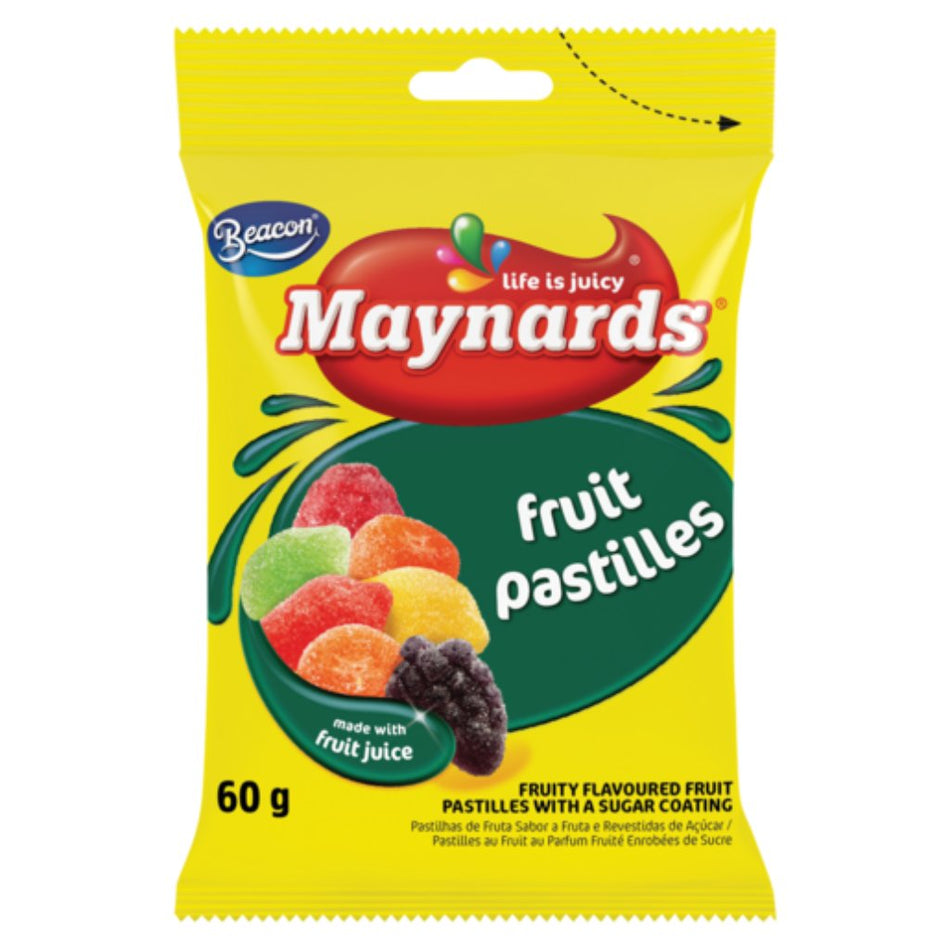 Maynards Sweets Fruit Pastilles 60G