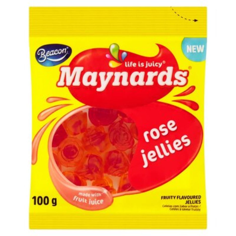 Maynards Sweets Rose Jellies 100G