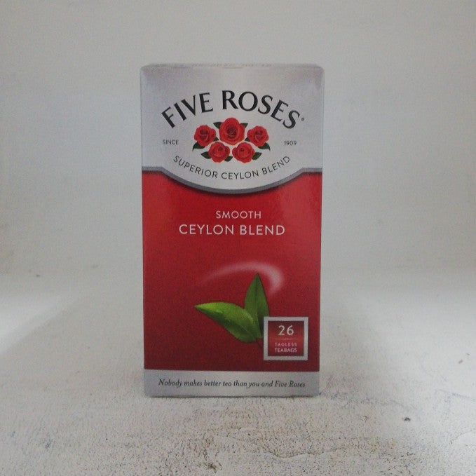 Five Roses Tea Ceylon blend 26 Pack