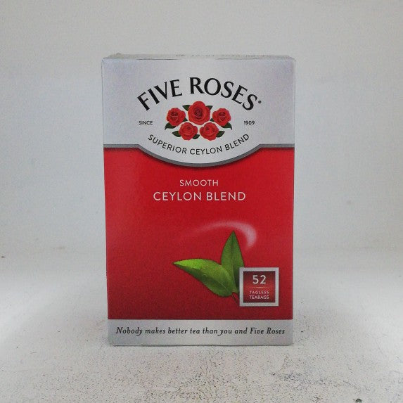 Five Roses Tea Ceylon blend 52 pack