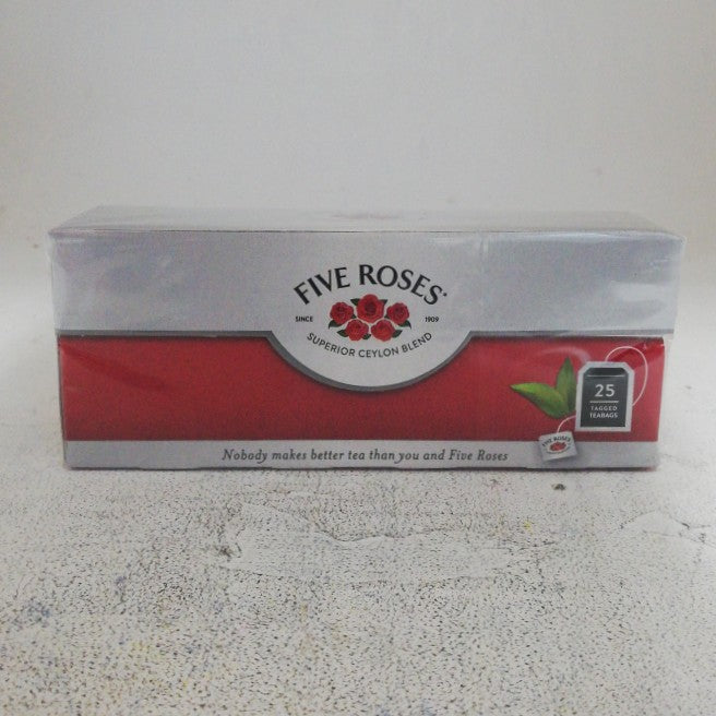 Five Roses Tea Ceylon blend 25 Pack