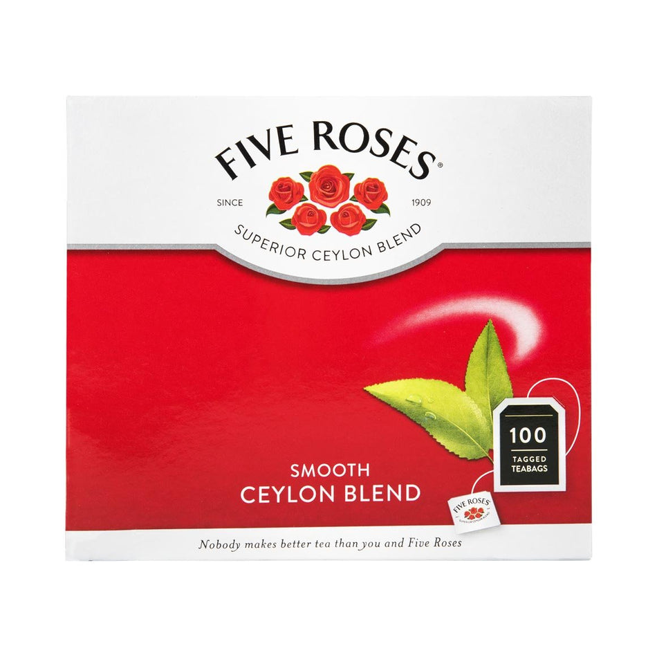 Five Roses Tea Ceylon blend 100 Pack