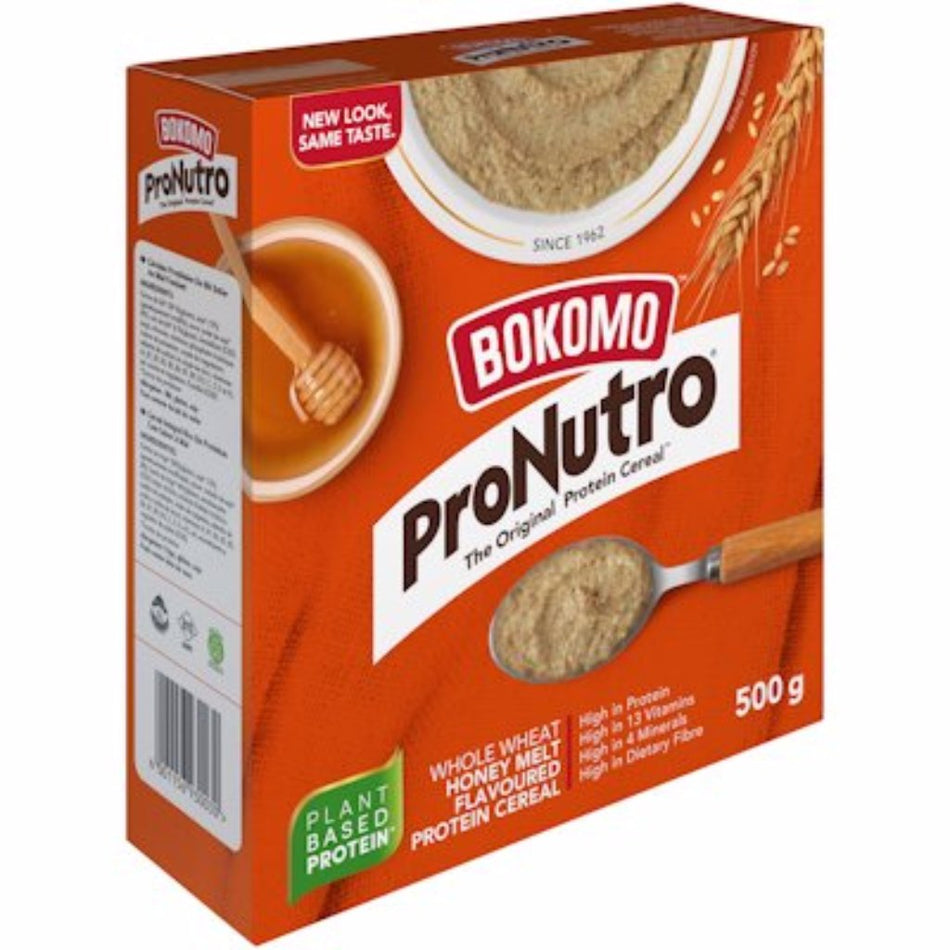 Bokomo Pronutro Wholewheat Honey Melt 500G