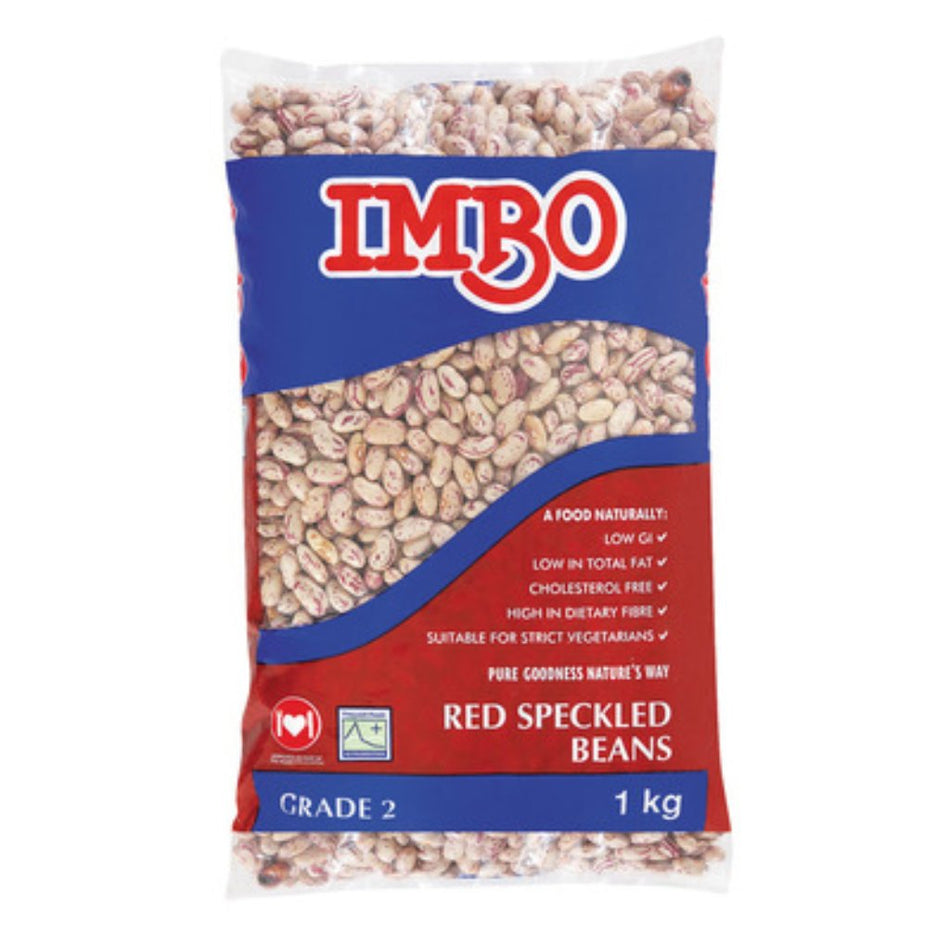 Imbo Red Speckled Beans 1KG