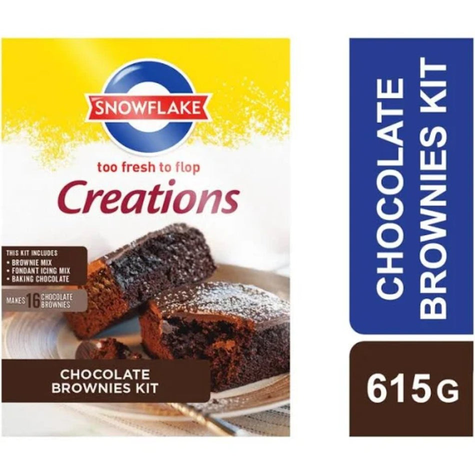 Snowflake Creations Chocolate Brownie Kit 615G -