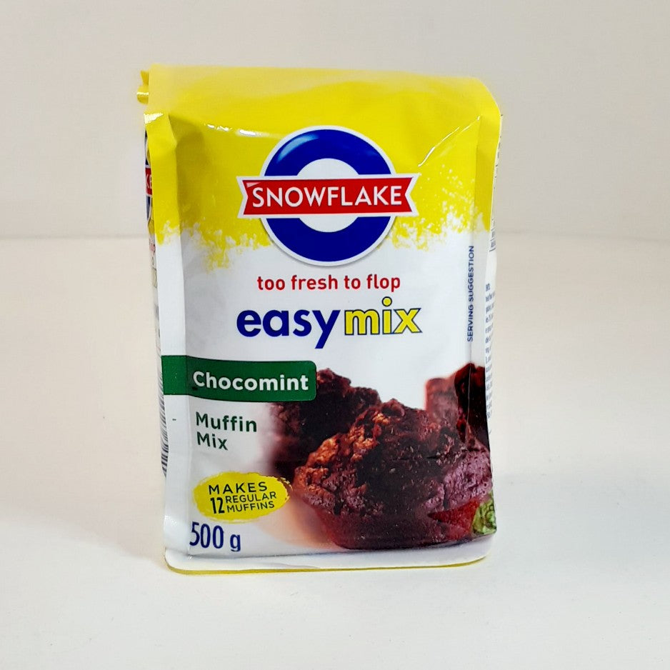 Snowflake Easy Mix Muffin Mix Choco Mint 500G -