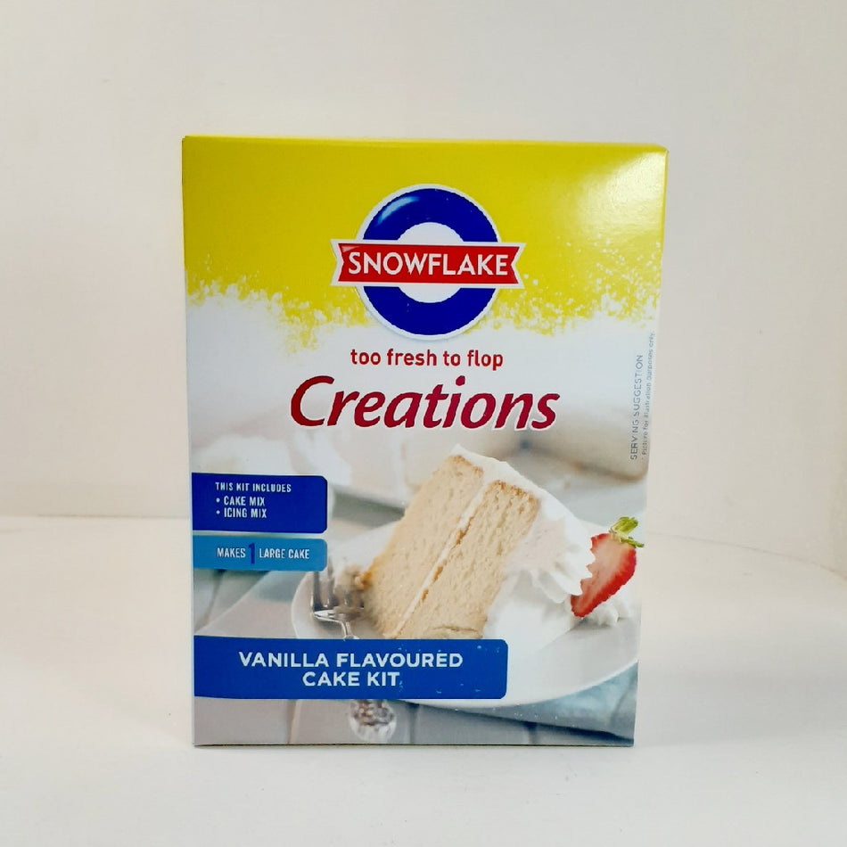 Snowflake Creations Vanilla Cake Kit 800G