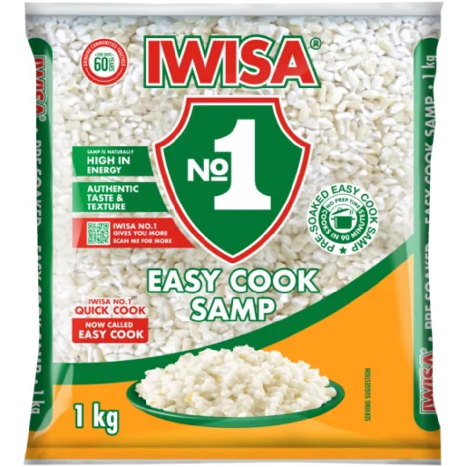 Iwisa Easy Cook Samp No 1 1KG
