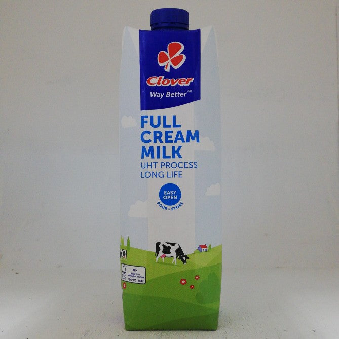 Clover Long Life Milk Full Cream 1L