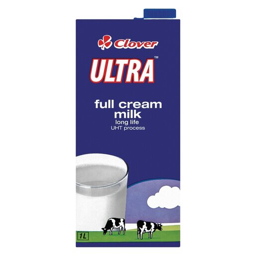 Clover Ultra Uht Full Cream Milk 1L NONE