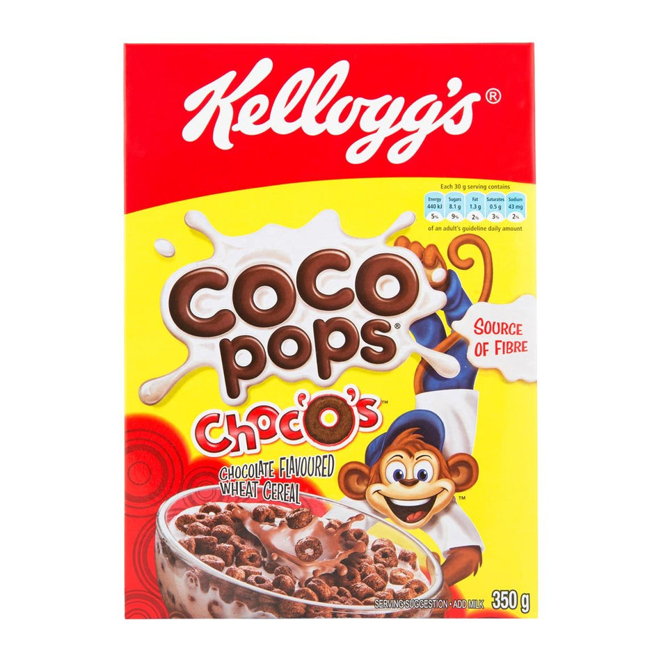Kellogg's Cereal Coco Pops Chocos 350G