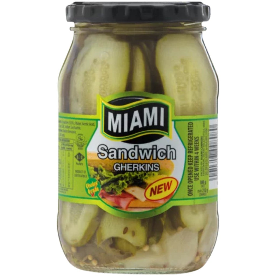 Miami Gherkins Sliced 760G