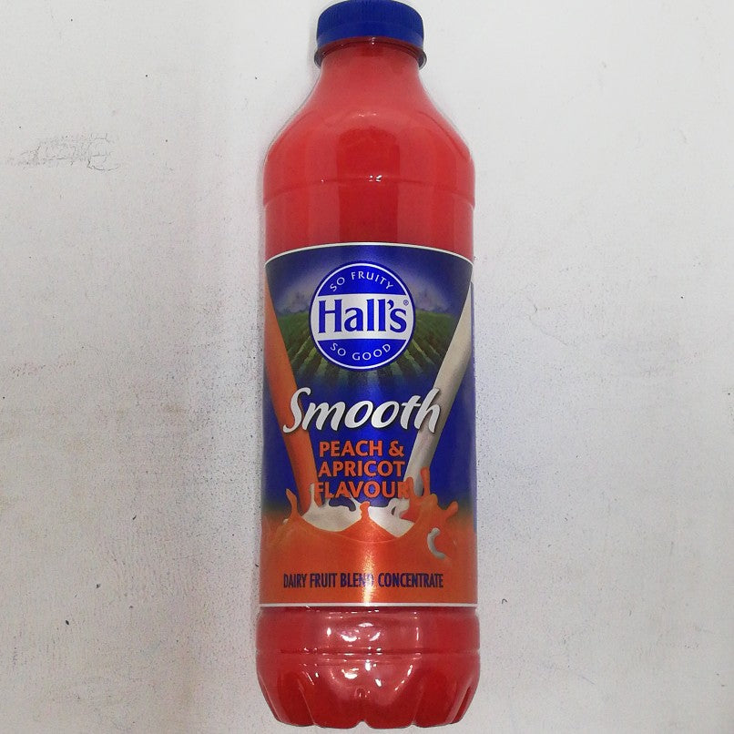 Hall's Peach & Apricot Flavoured Dairy Blend Concentrate 1L