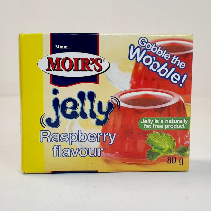 Moir's Jelly Raspberry 80G
