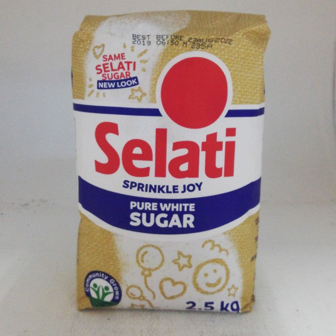 Selati White Sugar 2.5KG -