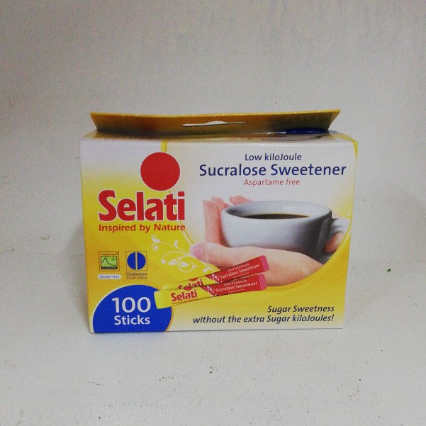 Selati Low Kj Sweetner Sticks 100'S -