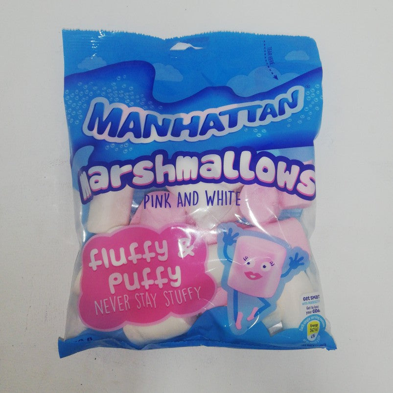 Manhattan Pink & White Mallows 150G -
