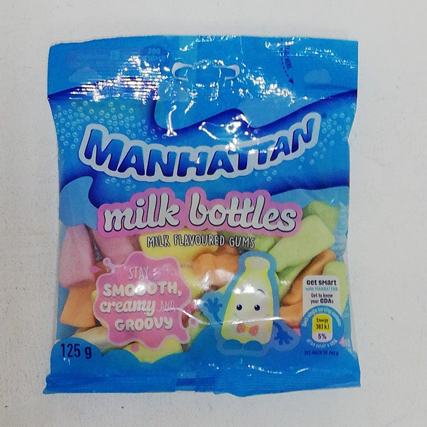 Manhattan Candyland Milk Bottles 125G -