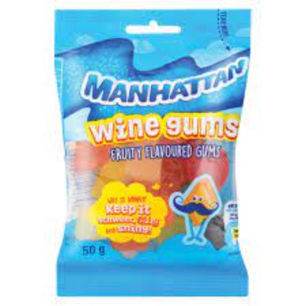 Manhattan Wine Gums Mini 50G -