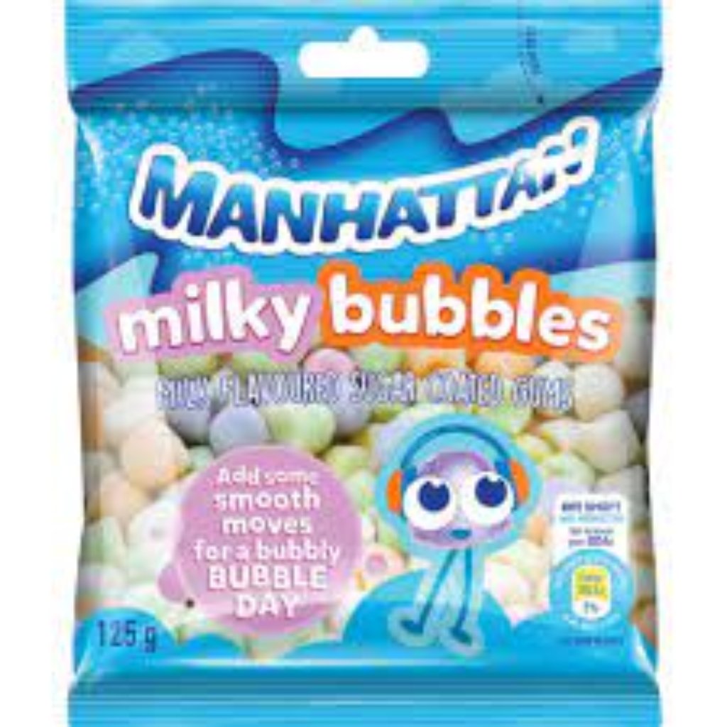 Manhattan Candy Milk Bubbles 125G -