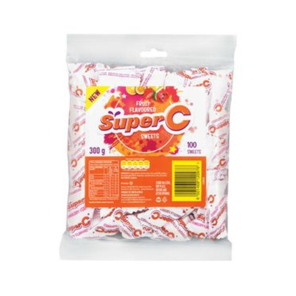 Super C Candy Fruity Flavour 300G -