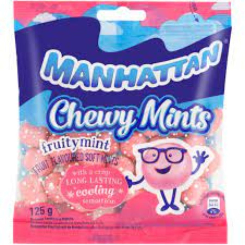 Manhattan Chewy Mints Fruitmint 125G -