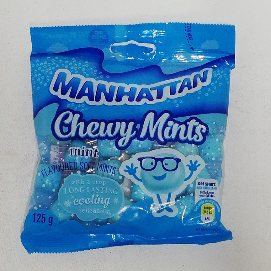 Manhattan Chewy Mints Mint 125G -