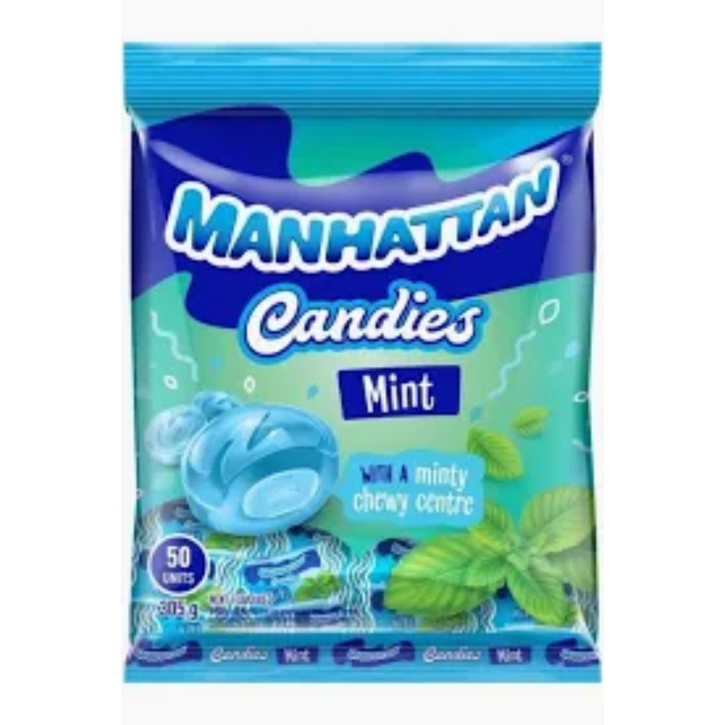 Manhattan Chewy Mints Mint Flavour 1KG -
