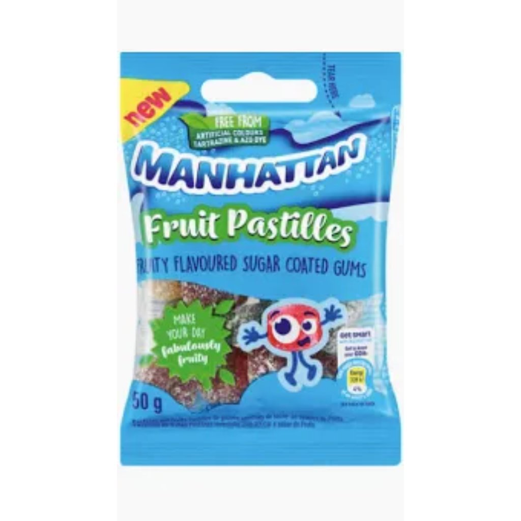 Manhattan Fruit Pastilles 50G -