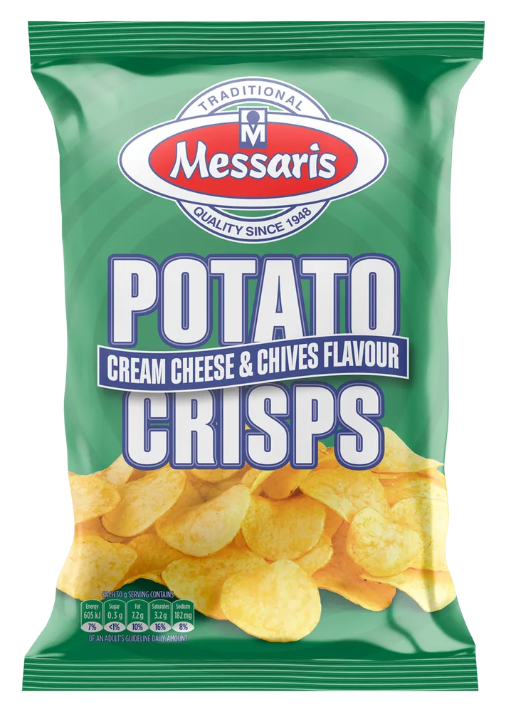 Messaris Cheese & Onion Crips 125g