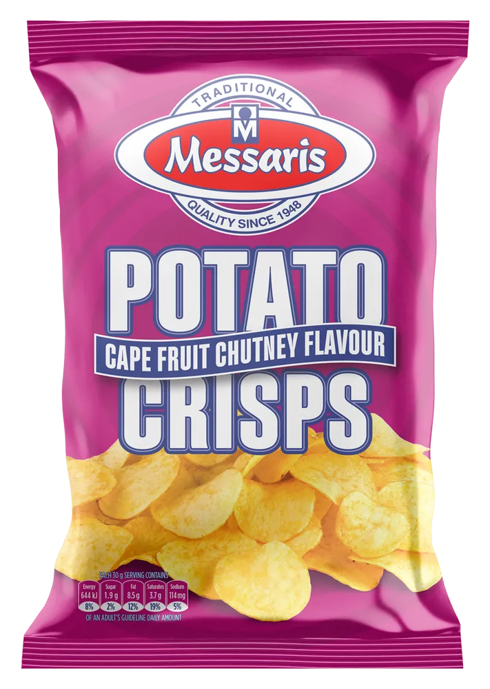 Messaris Cape Fruit Chutney Crisps 125g