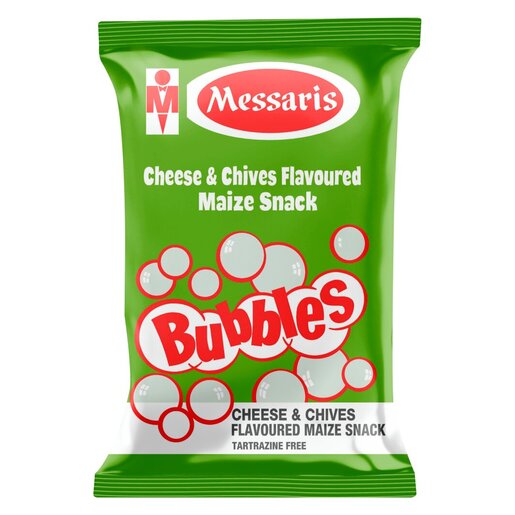 Messaris Maize Snack Cheese & Chives 100G -