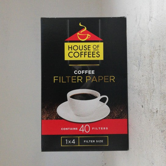 House OF Coffees Coffee Filters 40 Pack