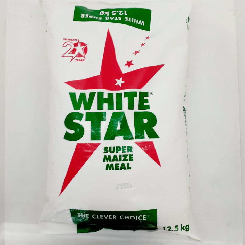 White Star Maize Meal Super 12.5KG