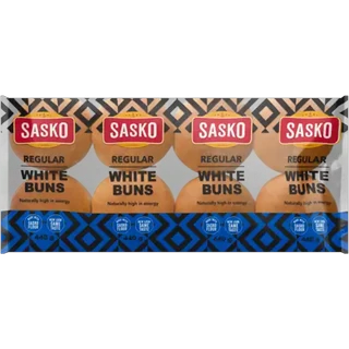 Sasko Regular White Buns 8 Pack