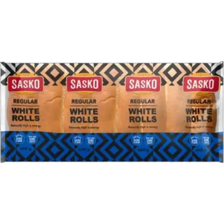 Sasko Regular White Rolls 8 Pack